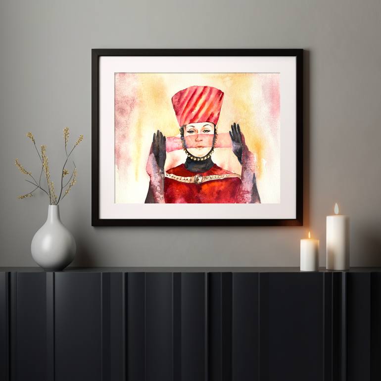 Original Impressionism People Painting by Daria Kamishanova
