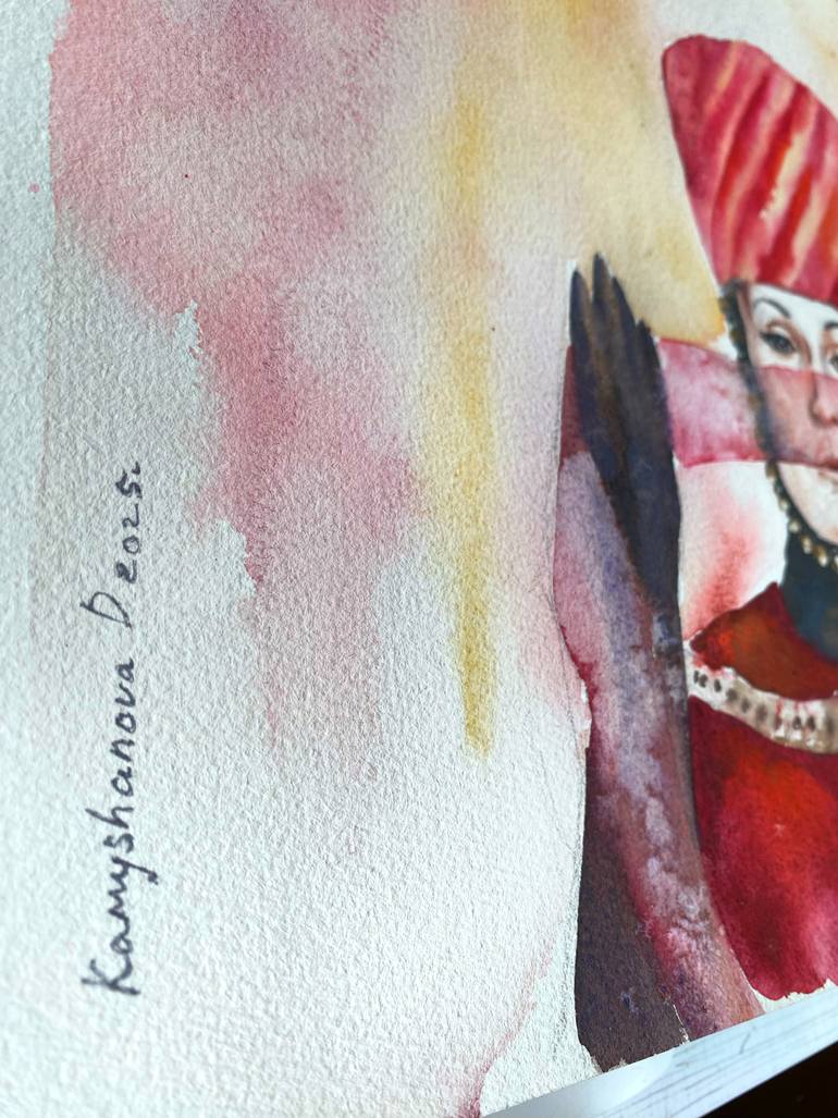 Original Impressionism People Painting by Daria Kamishanova