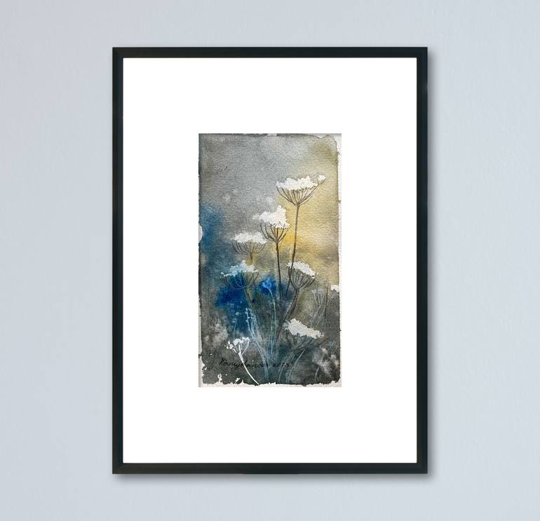 Original Impressionism Botanic Painting by Daria Kamishanova