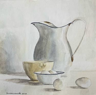 Original Still Life Drawings by Daria Kamishanova