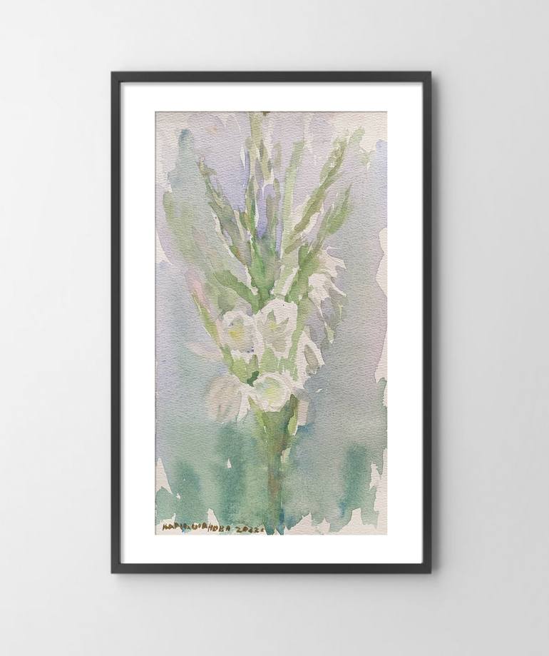 Original Floral Painting by Daria Kamishanova