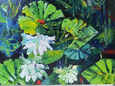 Print of Abstract Expressionism Botanic Paintings by Anna Umargazieva