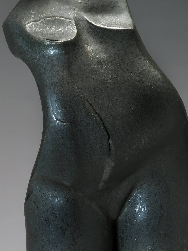 Original Figurative Nude Sculpture by Shelley Schreiber