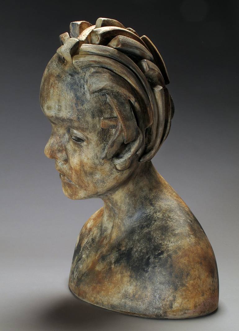 Original Abstract Women Sculpture by Shelley Schreiber