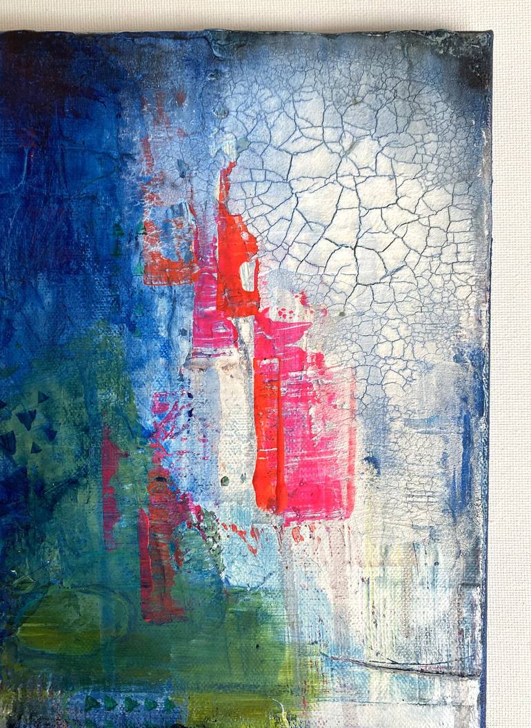 Original Abstract Expressionism Abstract Painting by Shveta Maini