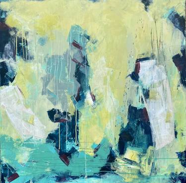 Original Abstract Expressionism Abstract Paintings by Shveta Maini