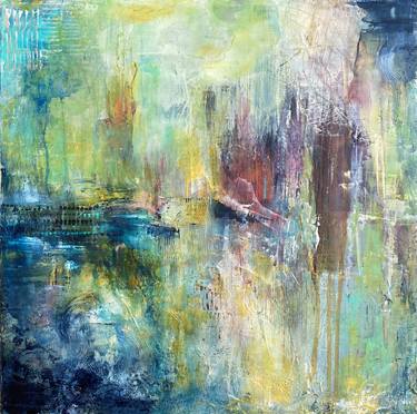 Original Abstract Expressionism Abstract Paintings by Shveta Maini
