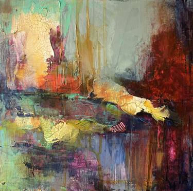 Original Abstract Expressionism Abstract Paintings by Shveta Maini