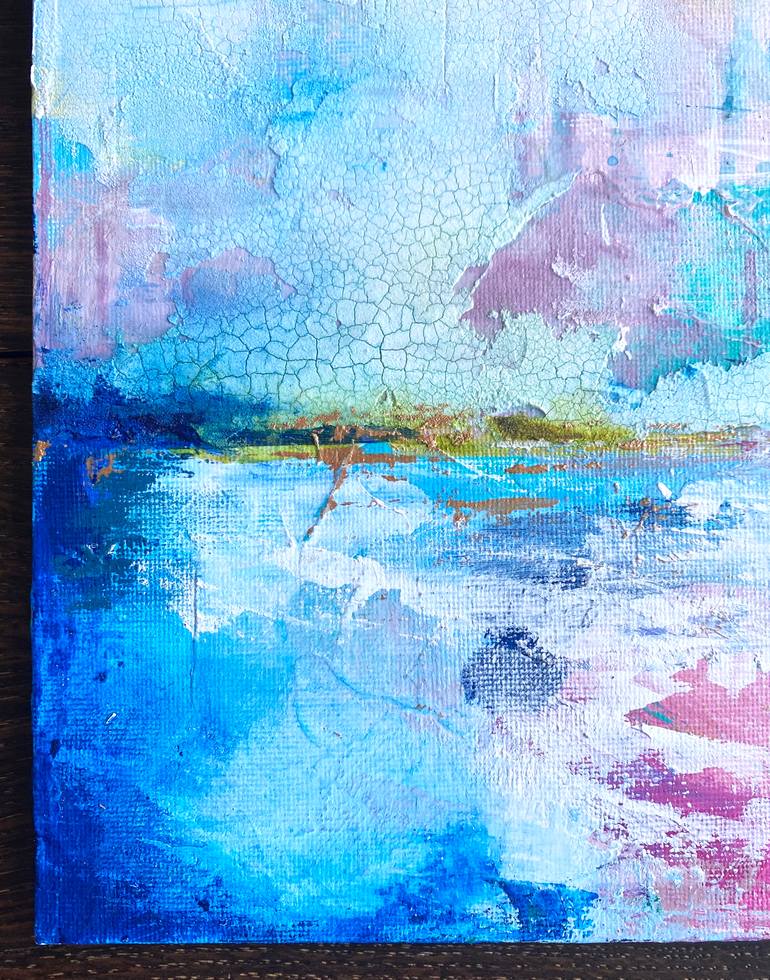 Original Abstract Expressionism Abstract Mixed Media by Shveta Maini