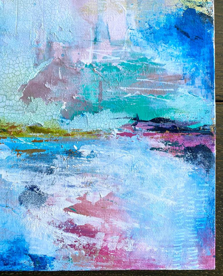 Original Abstract Expressionism Abstract Mixed Media by Shveta Maini