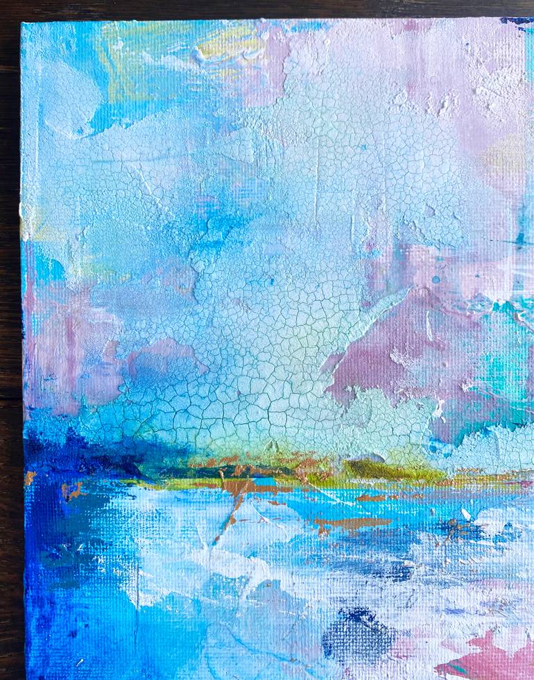 Original Abstract Expressionism Abstract Mixed Media by Shveta Maini