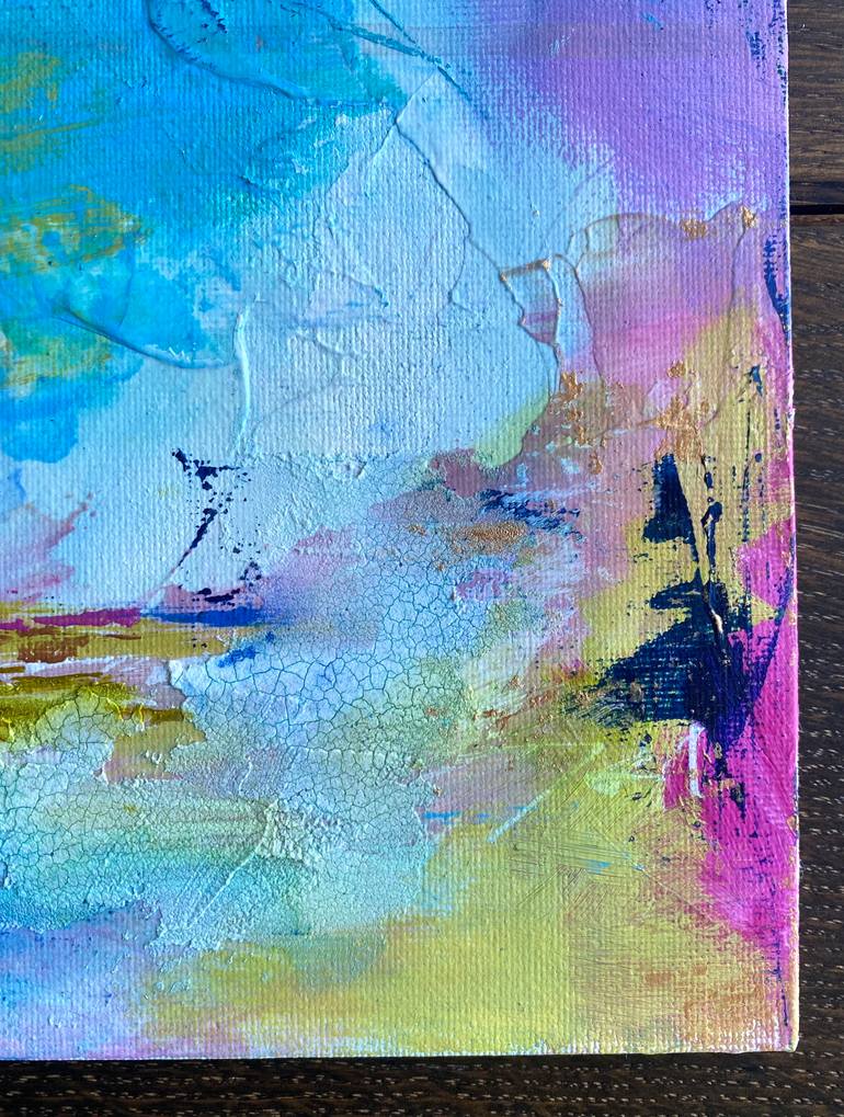 Original Abstract Expressionism Abstract Mixed Media by Shveta Maini