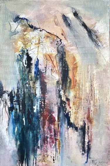 Original Abstract Expressionism Abstract Paintings by Shveta Maini