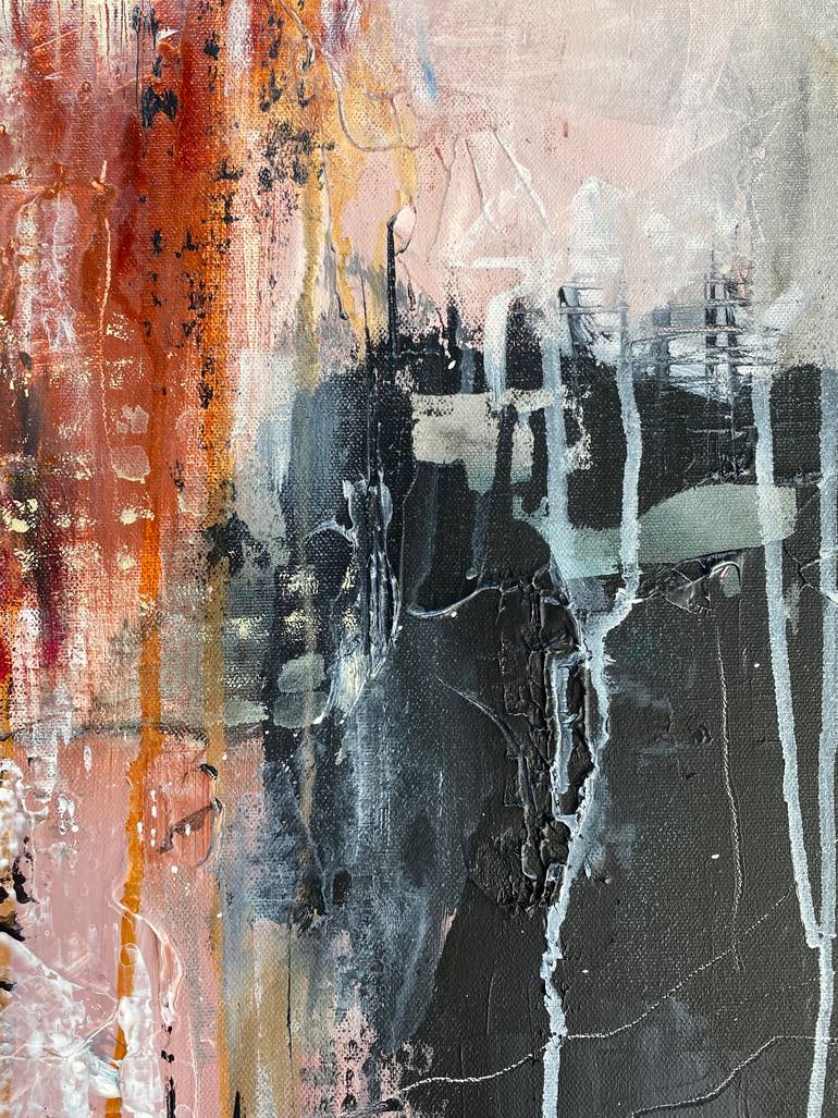 Original Abstract Expressionism Abstract Painting by Shveta Maini