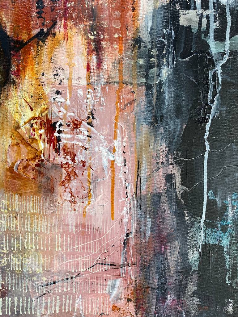 Original Abstract Expressionism Abstract Painting by Shveta Maini