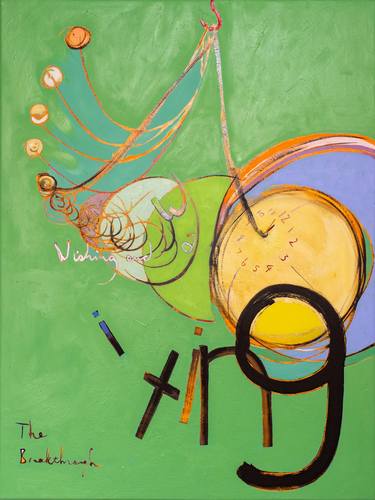 Original Abstract Time Paintings by Christopher Kull