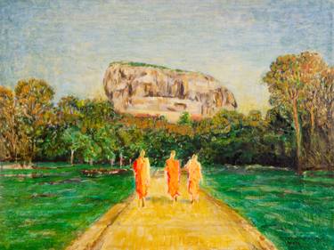 Original Impressionism Landscape Paintings by Suranga Navarathne