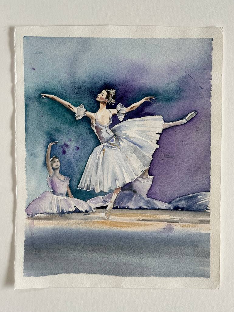 Original Impressionism Performing Arts Painting by Irina Ponamarchuk