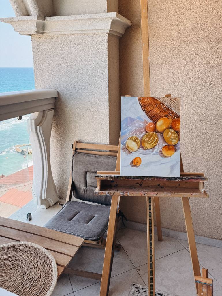 Original Realism Still Life Painting by Irina Ponamarchuk
