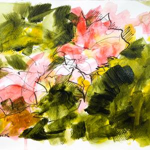 Floral sketch 4