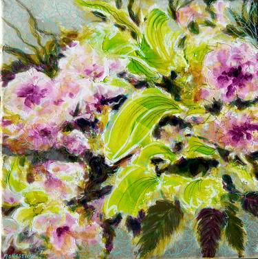 Original Impressionism Floral Paintings by Fabienne Monestier