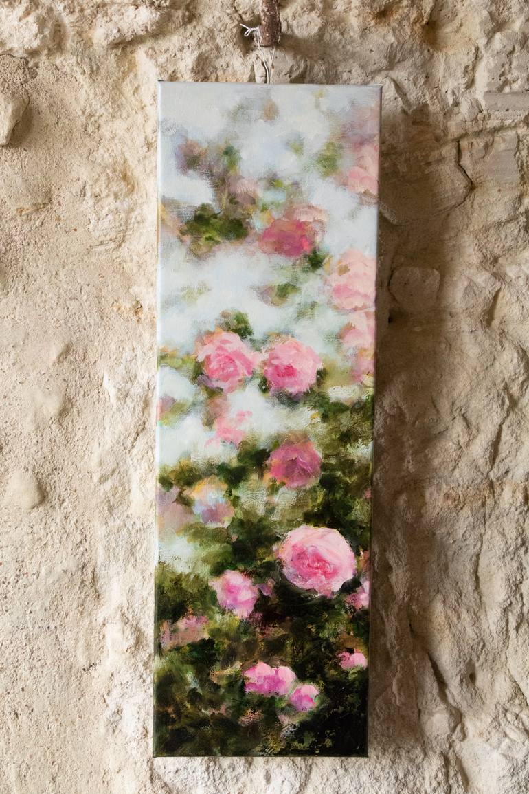 Original Impressionism Floral Painting by Fabienne Monestier