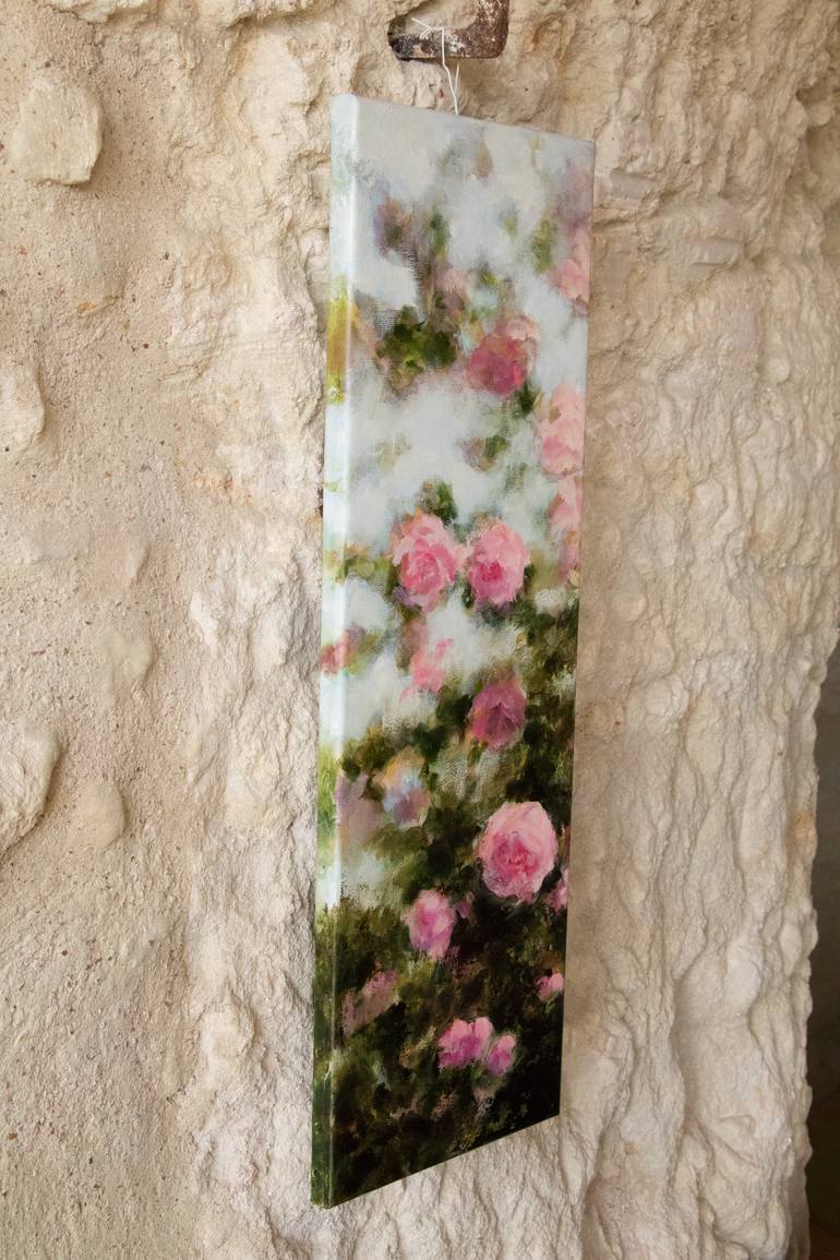 Original Impressionism Floral Painting by Fabienne Monestier