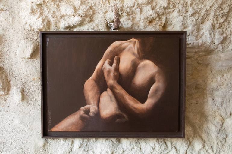 Original Nude Painting by Fabienne Monestier