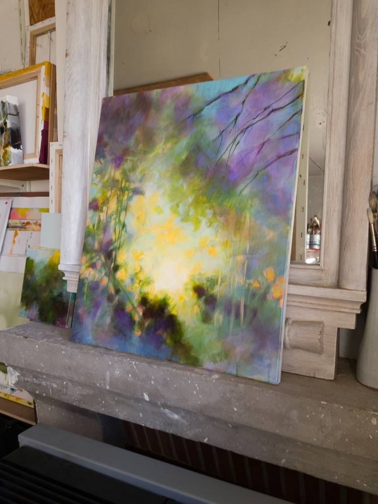 Original Abstract Painting by Fabienne Monestier