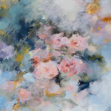 Print of Impressionism Floral Paintings by Fabienne Monestier