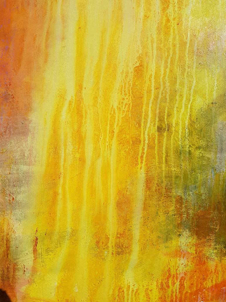 Original Abstract Expressionism Abstract Painting by Fabienne Monestier