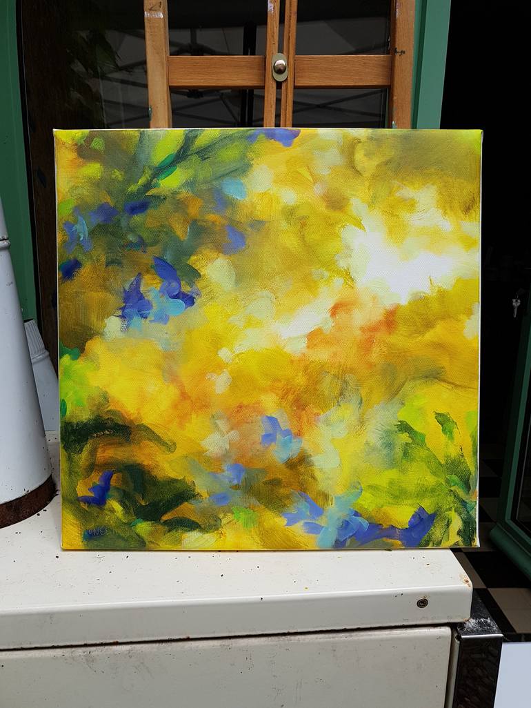 Original Abstract Painting by Fabienne Monestier