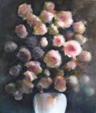 Roses's bouquet in a vase - Saatchisfaction thumb