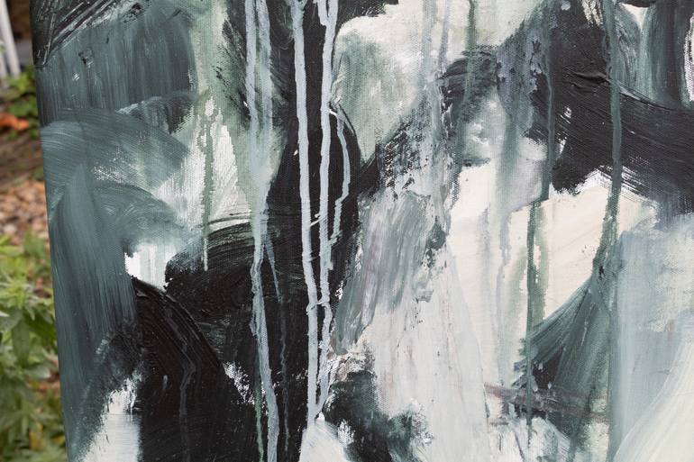 Original Abstract Expressionism Abstract Painting by Fabienne Monestier