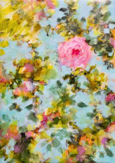 Original Floral Paintings by Fabienne Monestier