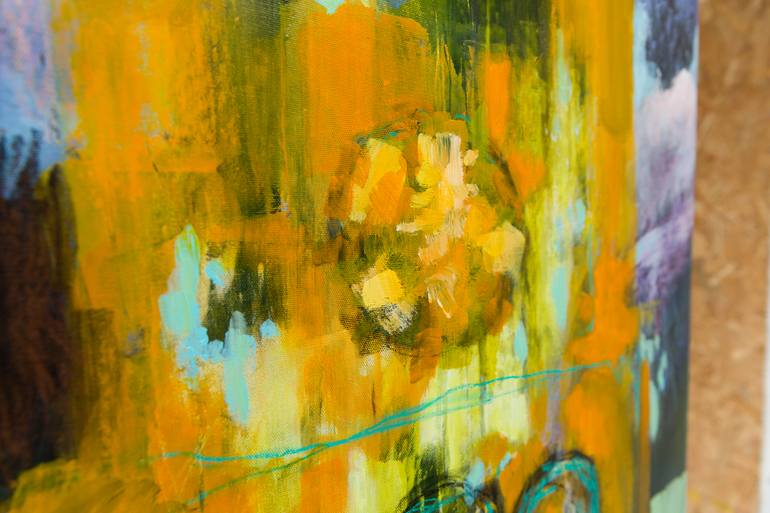 Original Expressionism Architecture Painting by Fabienne Monestier