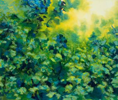 Print of Impressionism Garden Paintings by Fabienne Monestier