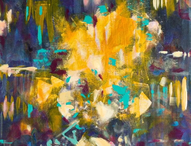 Original Expressionism Architecture Painting by Fabienne Monestier