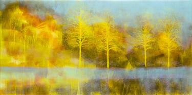 Print of Impressionism Landscape Paintings by Fabienne Monestier
