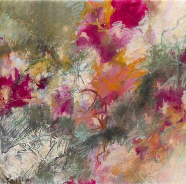 Print of Abstract Expressionism Abstract Paintings by Fabienne Monestier