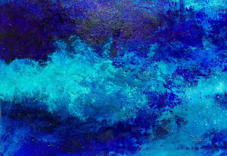 Original Abstract Expressionism Abstract Painting by Fabienne Monestier