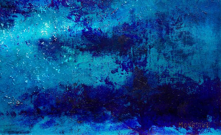 Original Abstract Expressionism Abstract Painting by Fabienne Monestier