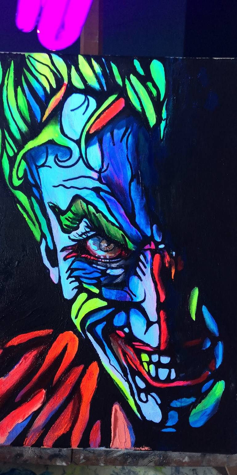 Original Modernism Comics Painting by Marco Scali