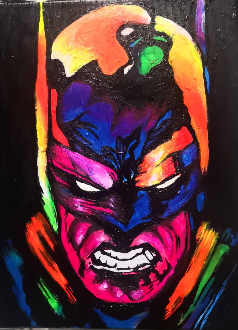 batman Painting by Marco Scali | Saatchi Art