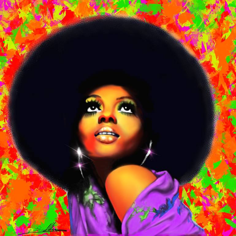 Diana Ross - Print