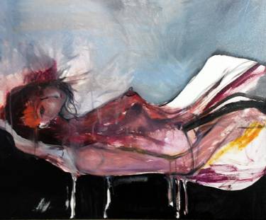 Print of Expressionism Nude Paintings by Dorin Stanciu