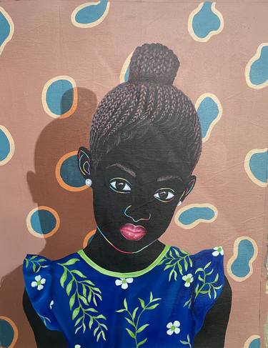 Original Abstract Children Paintings by Esther Oyeyemi