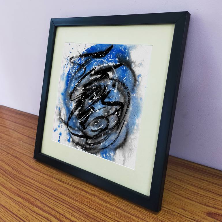 Original Abstract Expressionism Abstract Painting by Arindam Paul