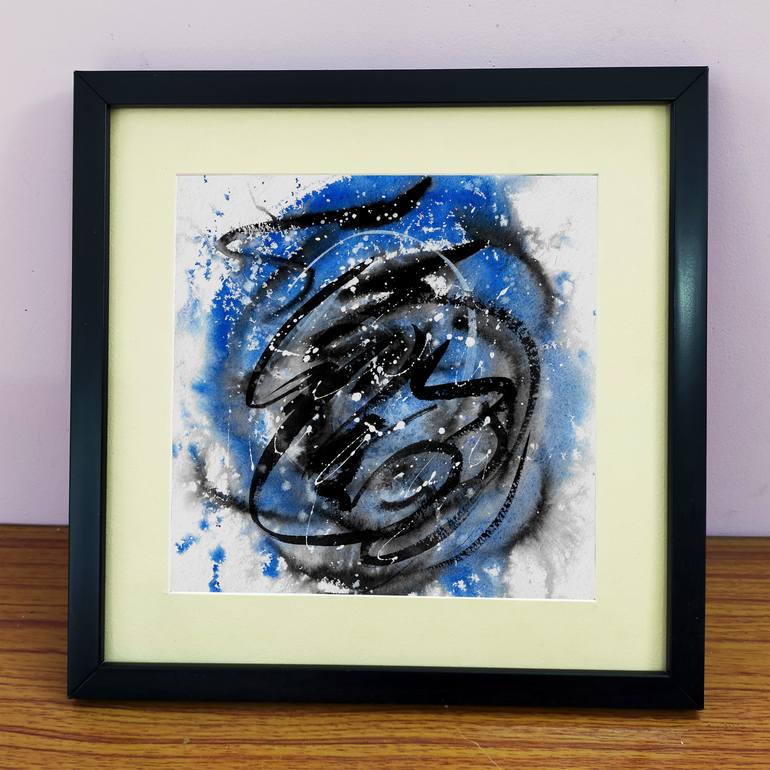 Original Abstract Expressionism Abstract Painting by Arindam Paul