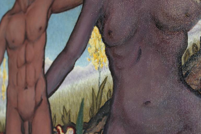 Original Nude Painting by Brennan Rigg